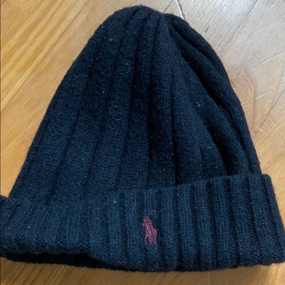 Black Ralph Lauren Beanie